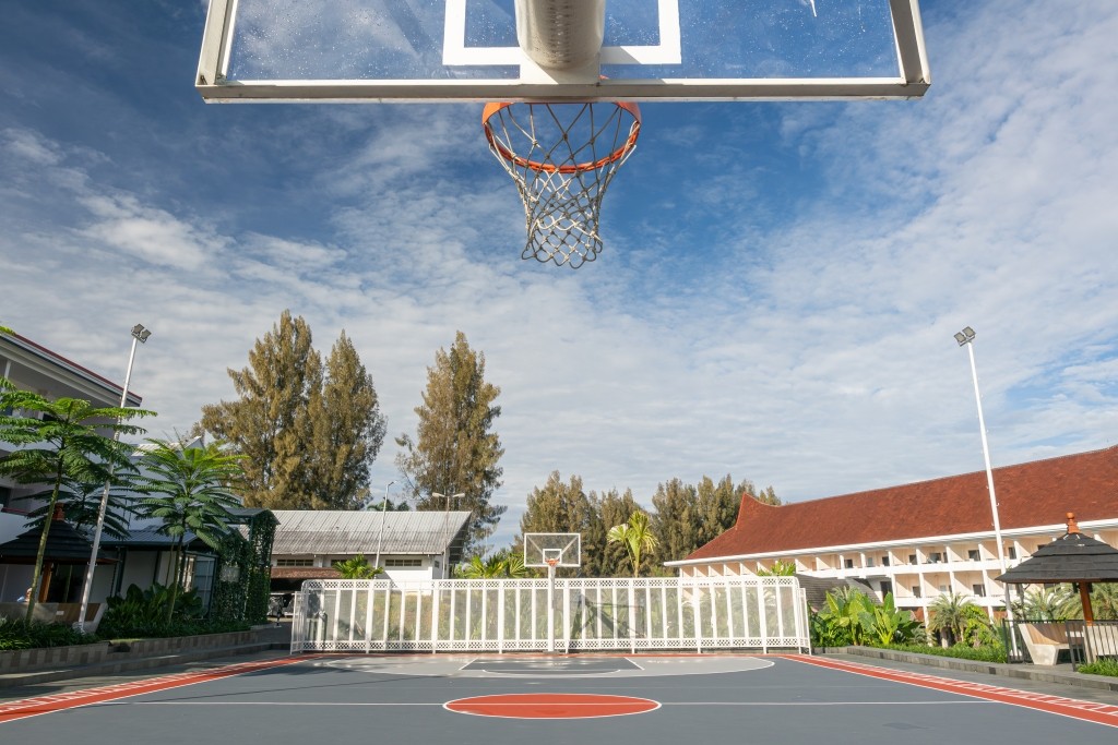 Basketball Court Hotel Niagara Parapat
